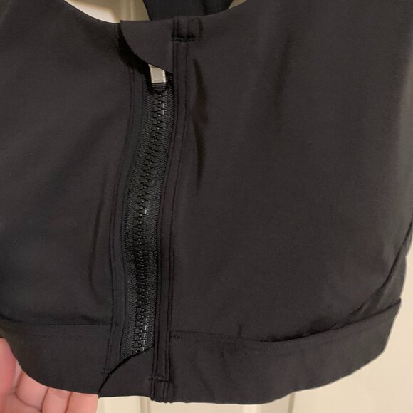 Athleta Ultimate Zip Front Bra D-DD EUC Size M - Picture 5 of 8